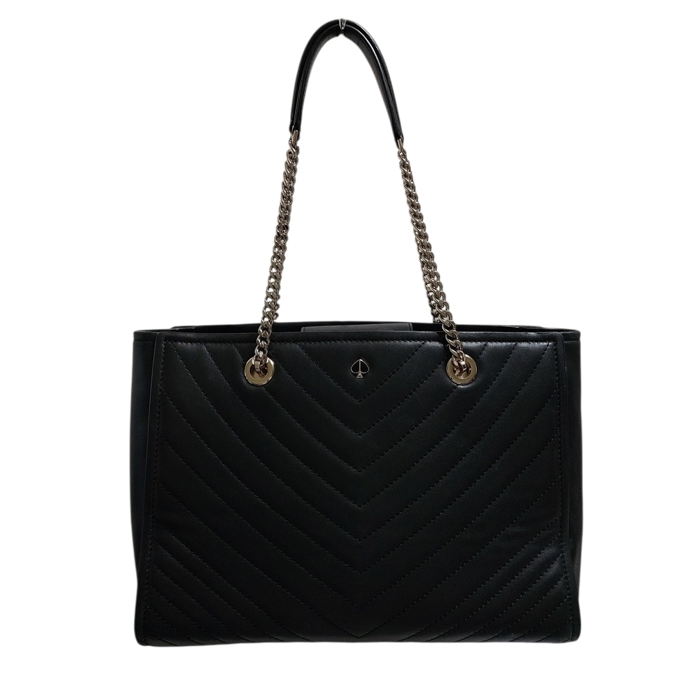 kate spade Amelia Black Quilted Tote Bag